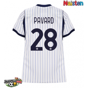 Inter Milan Benjamin Pavard #28 Vieraspaita Naisten 2026-27 Lyhythihainen